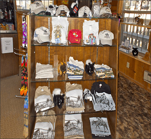 Souvenirs for sale at Kaibab Camper Village office