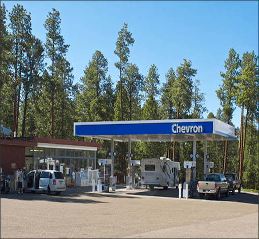 Chevron gas station at Jacob Lake